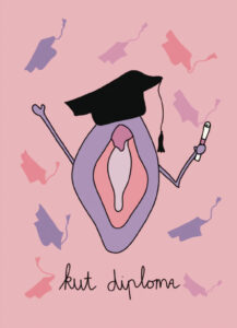 kut, diploma, kaart, cadeau, roze, oosterbeek, madame, originele cadeaus