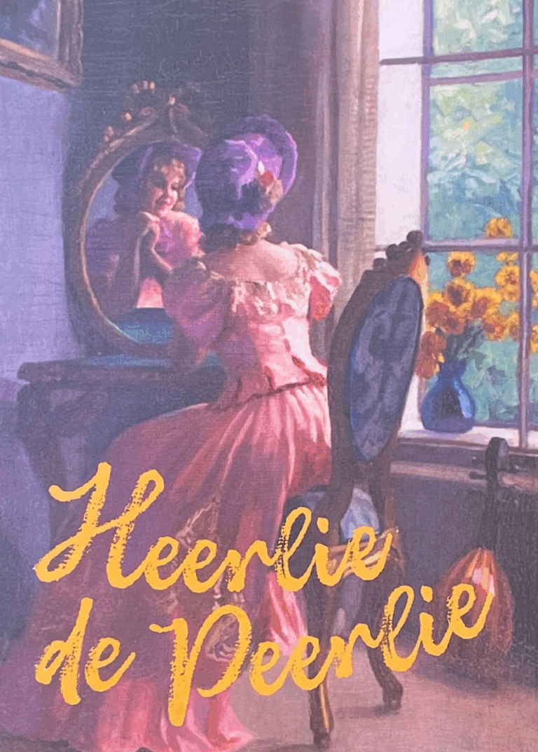 Kaartje, heerlie de peerlie, cadeau, schilderij, oosterbeek, madame